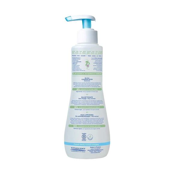 Mustela Baby Cleansing Water No Rinse Micellar Water with Natural Avocado - Picture 2 of 6